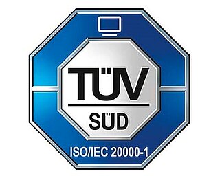Logo de TÜV SÜD ISO/IEC 20000-1