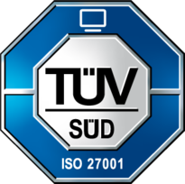 Logo TÜV SÜD ISO 27001